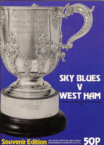 Coventry City FC v West Ham United FC